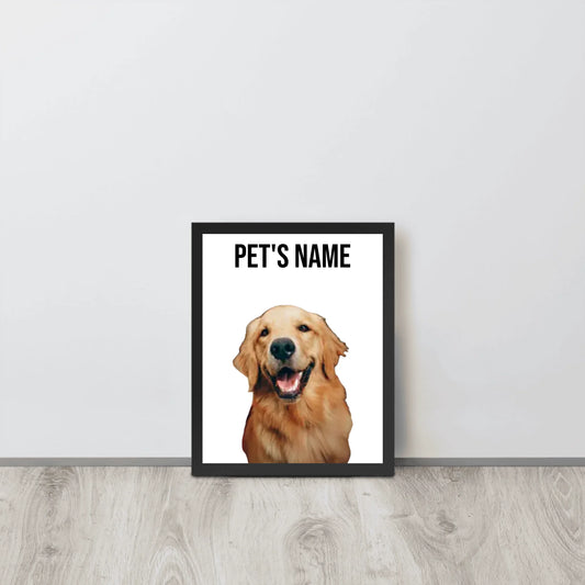 Custom Cartoon Dog Portrait